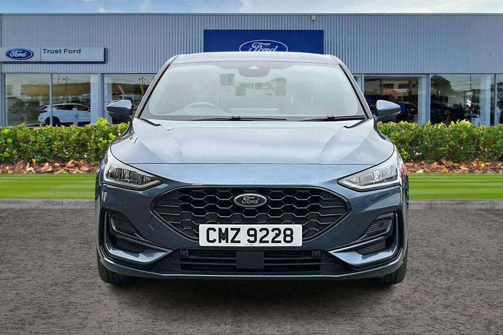 Ford Focus 1.0T Ecoboost Mhev St-line Hatchback Hy CMZ9228 Blue #6