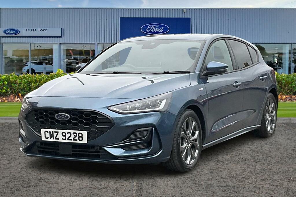 Ford Focus 1.0T Ecoboost Mhev St-line Hatchback Hy CMZ9228 Blue #5