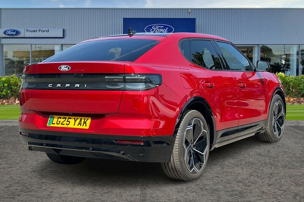 Ford Capri Extended Range 79Kwh Premium Suv LG25YAK Red #4