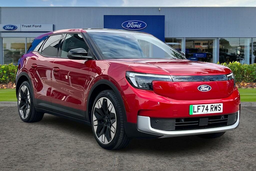 Ford Explorer Extended Range 79Kwh Premium 340Ps Awd Red