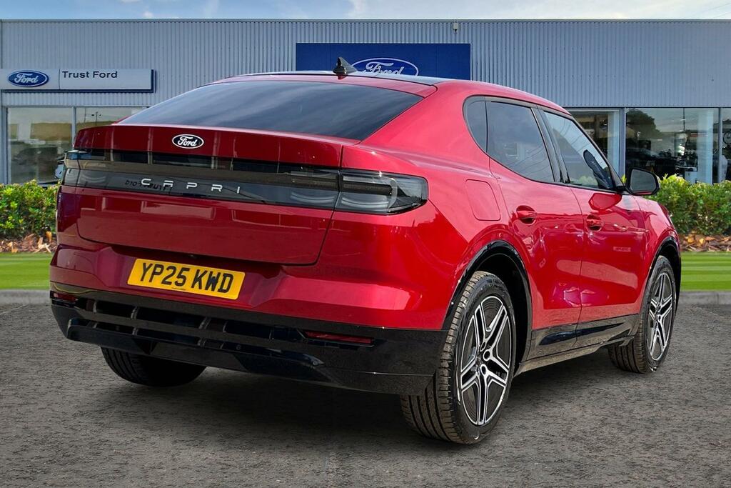 Ford Capri 210Kw Premium 77Kwh Sync4 Touchscreen Nav YP25KWD Red #4