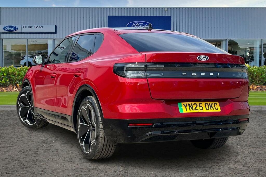 Ford Capri 250Kw Premium 79Kwh Awd Sync4 Touchscreen YN25OKC Red #2