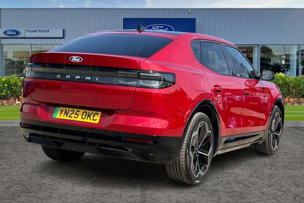 Ford Capri 250Kw Premium 79Kwh Awd Sync4 Touchscreen YN25OKC Red #4