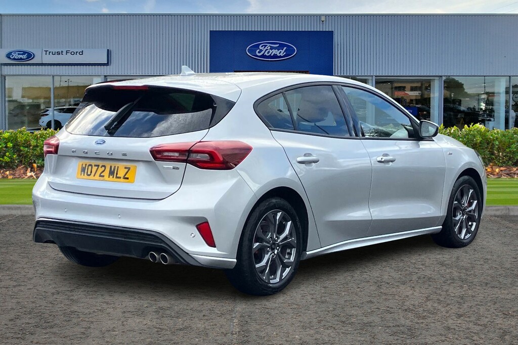 Ford Focus 1.0L Ecoboost 155Ps Hybrid Mhev St-line Edition WO72MLZ Silver #4