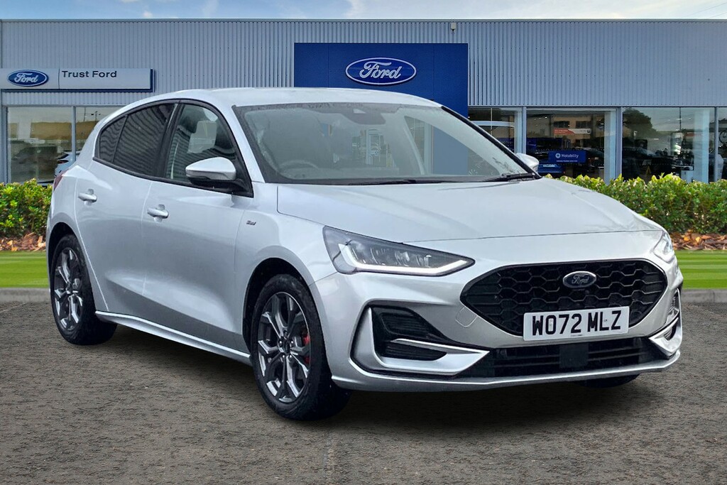Ford Focus 1.0L Ecoboost 155Ps Hybrid Mhev St-line Edition Silver