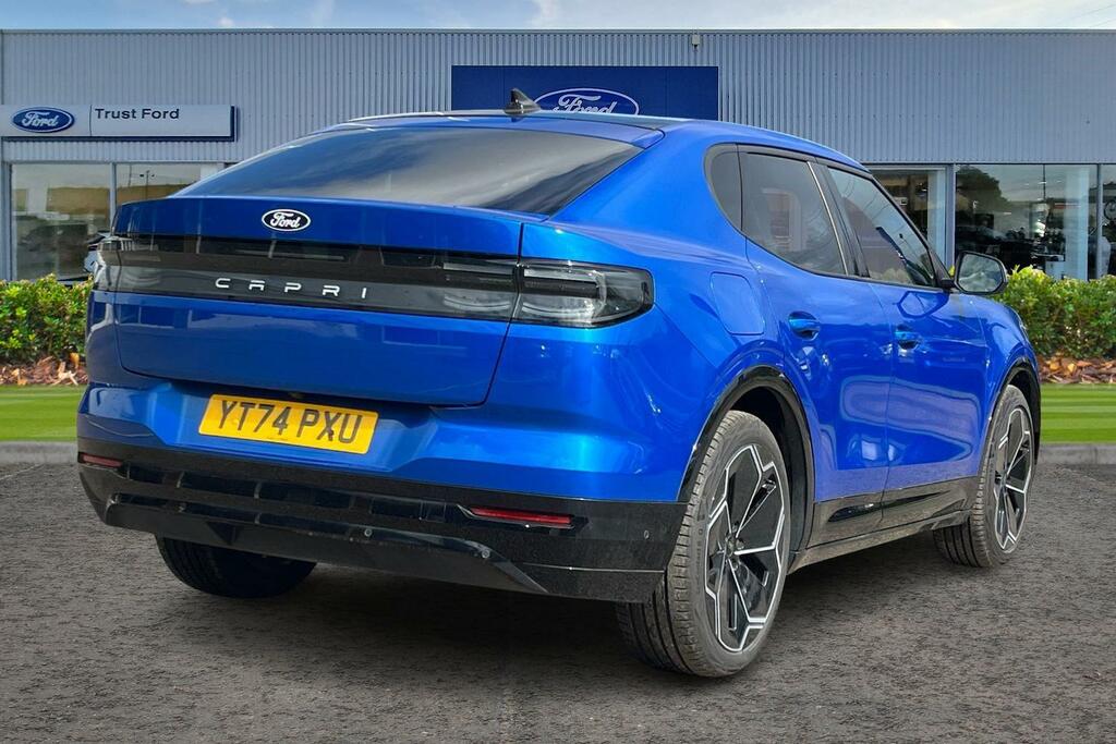 Ford Capri Extended Range 77Kwh Premium Suv YT74PXU Blue #4