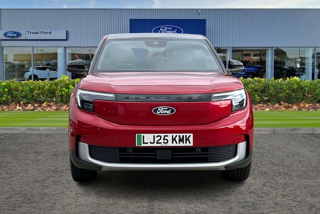 Ford Explorer Extended Range 77Kwh Premium Suv Red #6