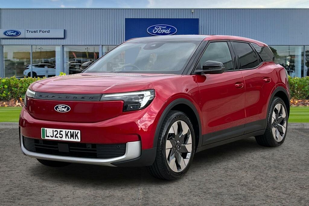 Ford Explorer Extended Range 77Kwh Premium Suv Red #5