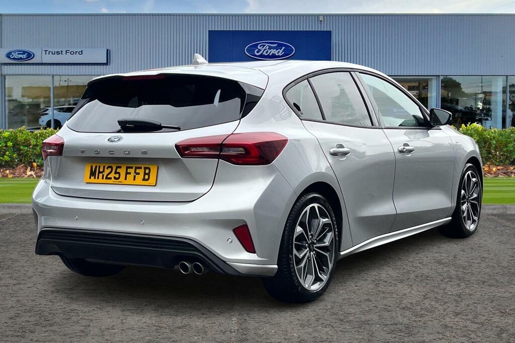 Ford Focus 1.0T Ecoboost Mhev 155 St-line X Hatchback Hea MH25FFB Silver #4