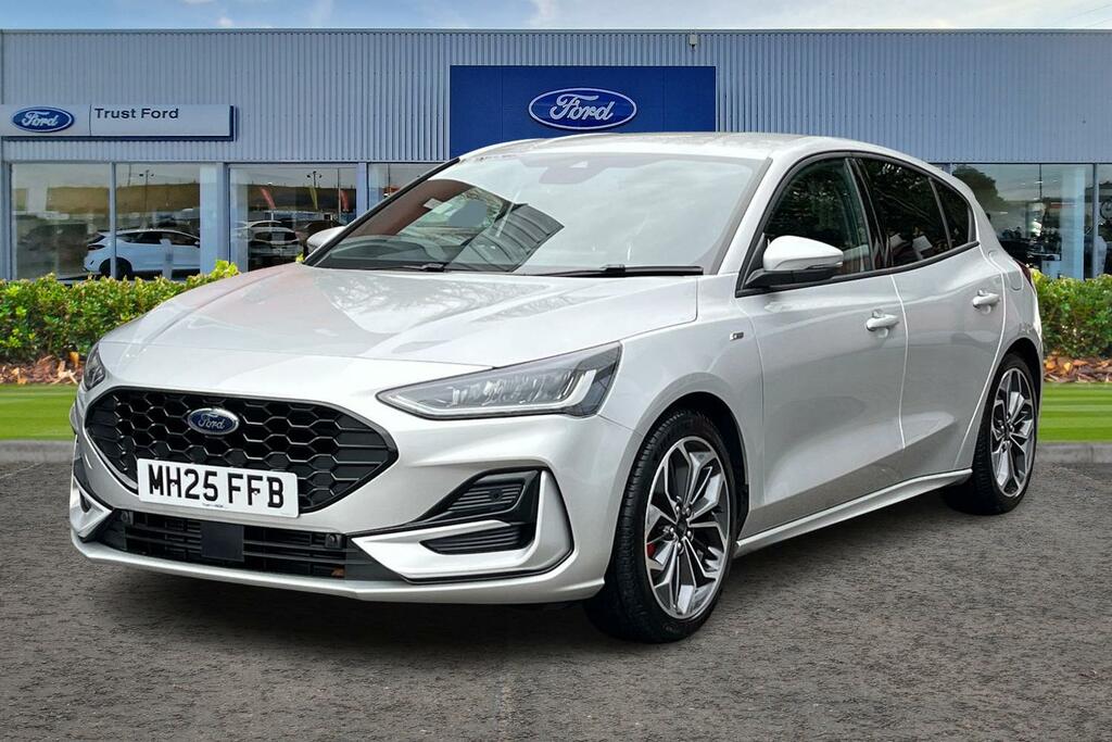 Ford Focus 1.0T Ecoboost Mhev 155 St-line X Hatchback Hea MH25FFB Silver #5