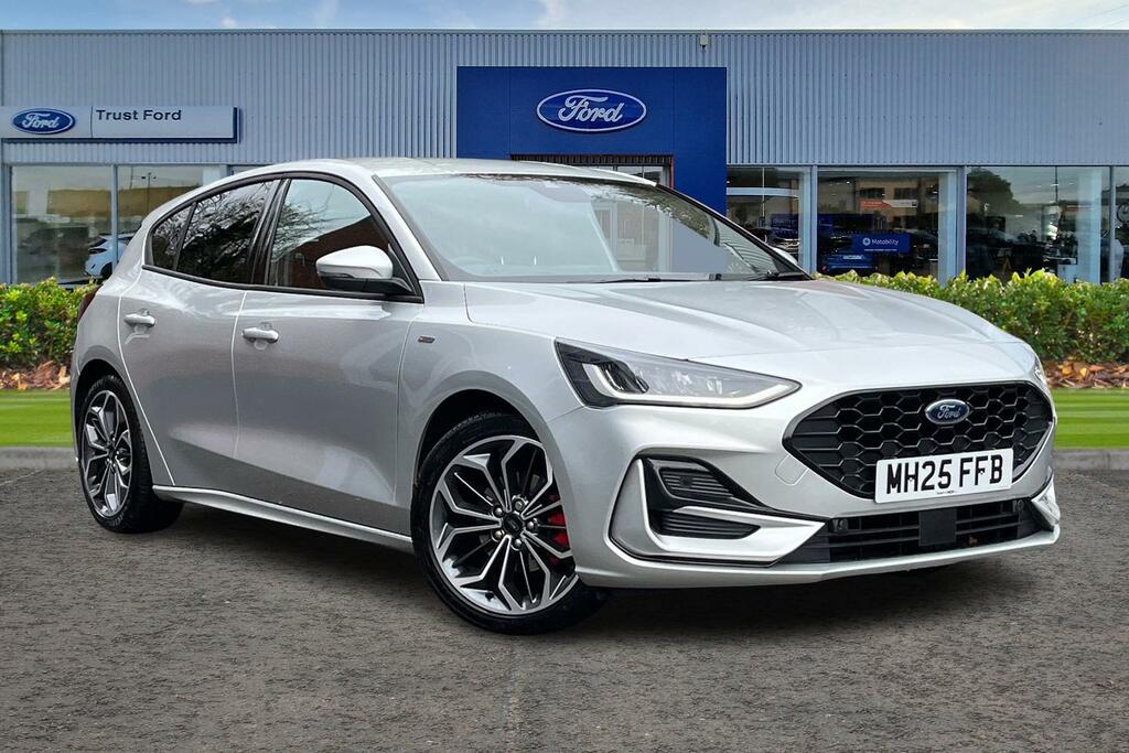 Ford Focus 1.0T Ecoboost Mhev 155 St-line X Hatchback Hea Silver
