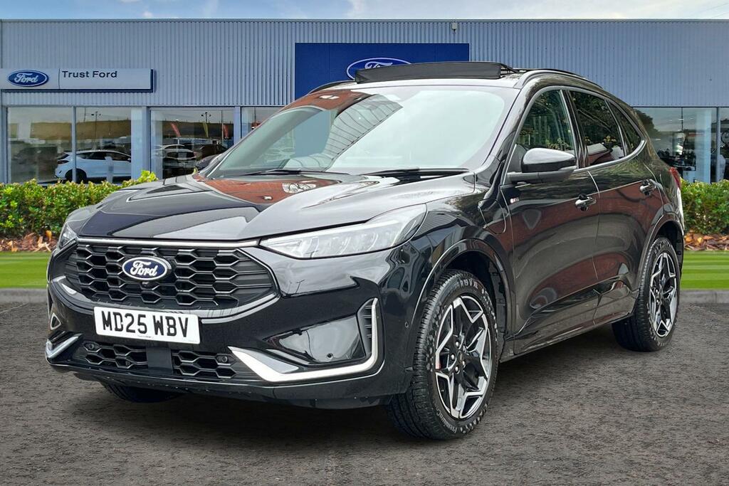 Ford Kuga 2.5 Phev St-line X Cvt Panoramic Sunroof Self MD25WBV Black #5