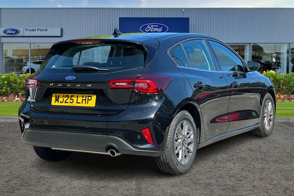 Ford Focus 1.0T Ecoboost Mhev 155 Titanium Hatchback Sync MJ25LHP Black #4
