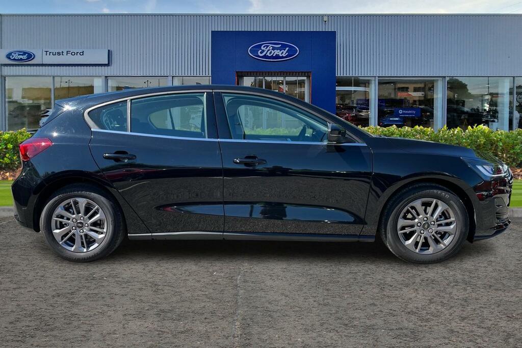 Ford Focus 1.0T Ecoboost Mhev 155 Titanium Hatchback Sync MJ25LHP Black #3