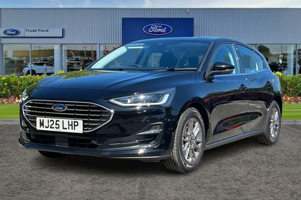 Ford Focus 1.0T Ecoboost Mhev 155 Titanium Hatchback Sync MJ25LHP Black #5