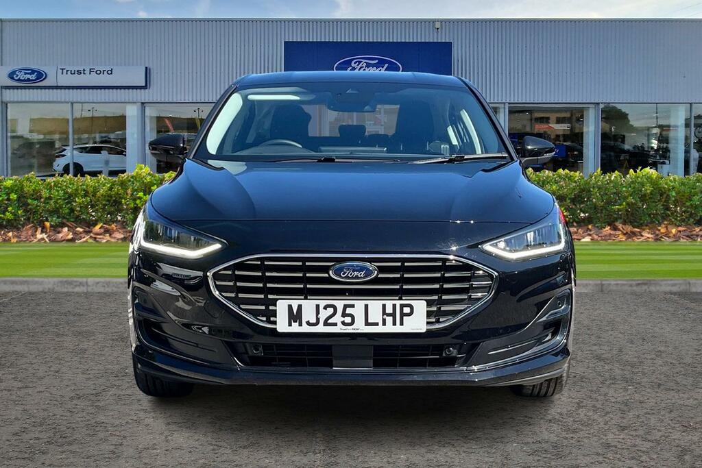 Ford Focus 1.0T Ecoboost Mhev 155 Titanium Hatchback Sync MJ25LHP Black #6