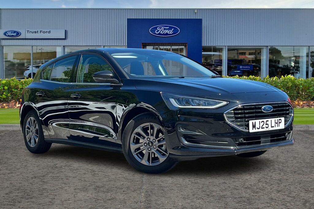 Ford Focus 1.0T Ecoboost Mhev 155 Titanium Hatchback Sync Black