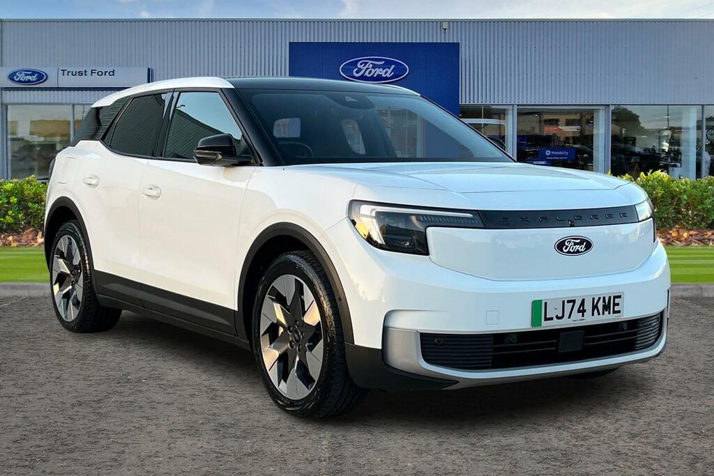 Ford Explorer Extended Range 77Kwh Premium Suv White