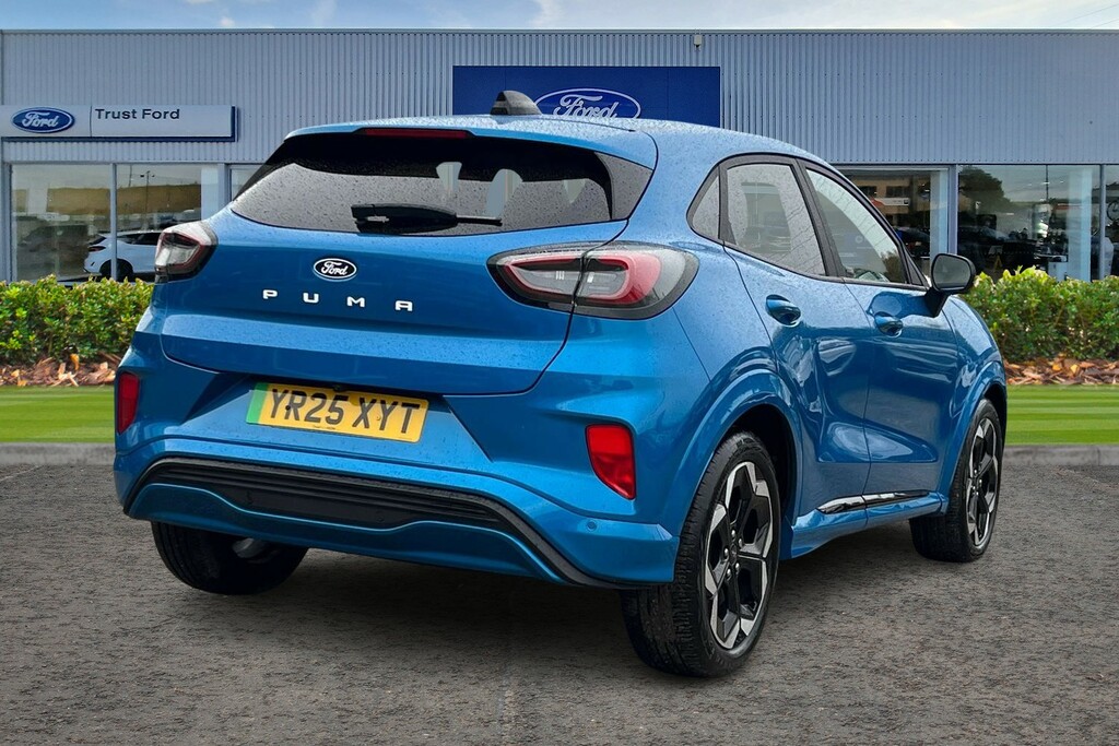 Ford Puma Gen-e Gen-e123kw Premium 43Kwh Sync4 Navigation Dr YR25XYT Blue #4