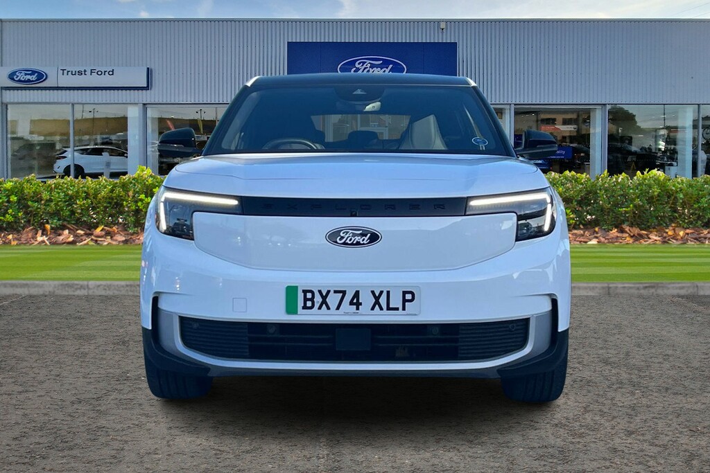 Ford Explorer Extended Range 77Kwh Premium Suv BX74XLP White #6
