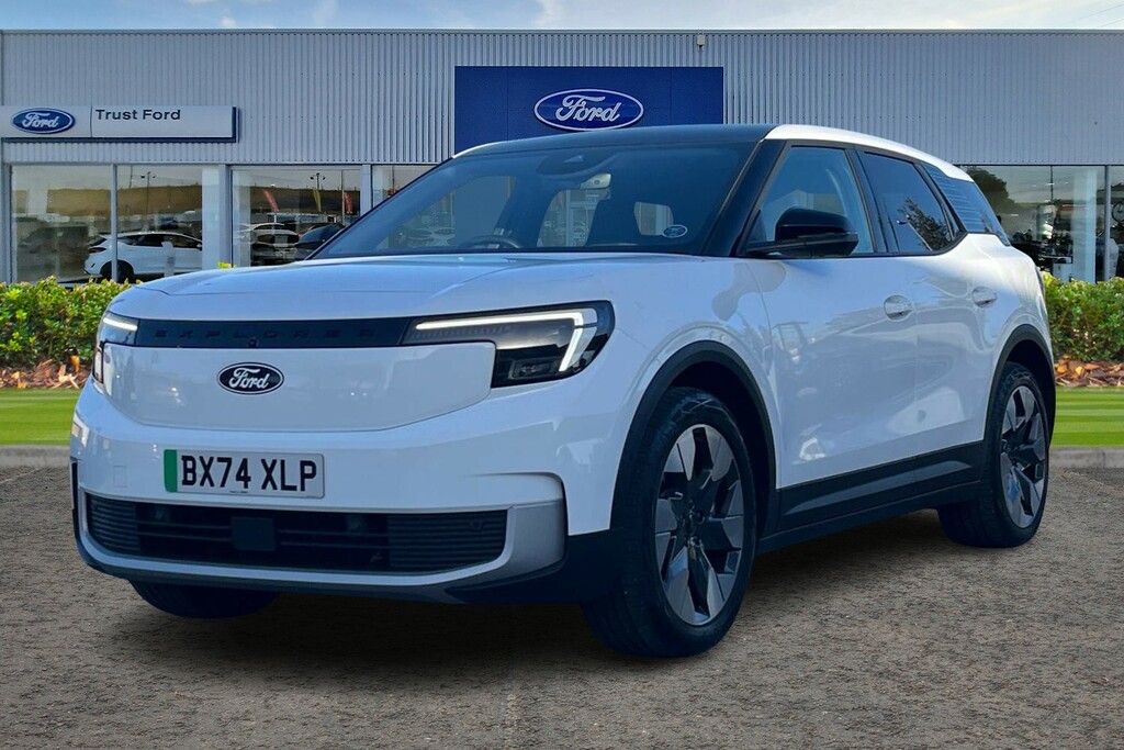 Ford Explorer Extended Range 77Kwh Premium Suv BX74XLP White #5
