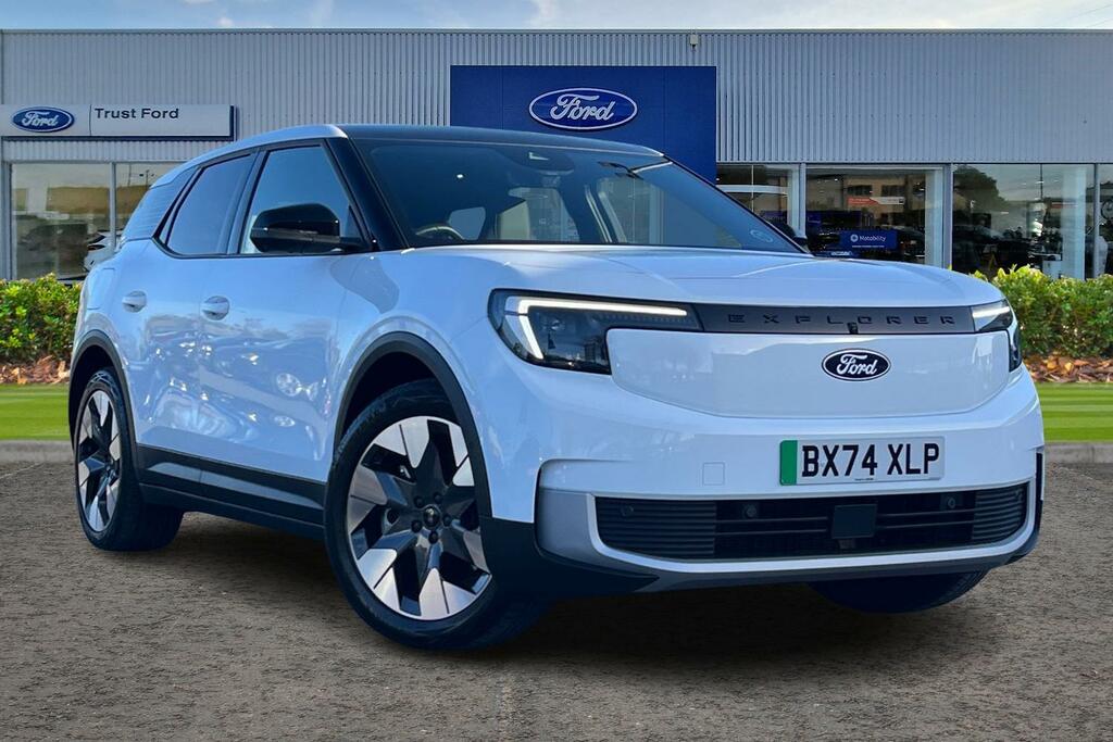 Ford Explorer Extended Range 77Kwh Premium Suv White