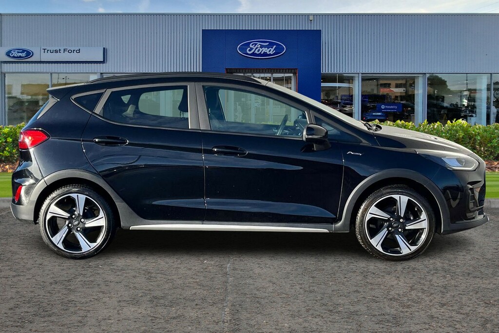 Ford Fiesta 1.0T Ecoboost Active Hatchback E YUI9267 Black #3