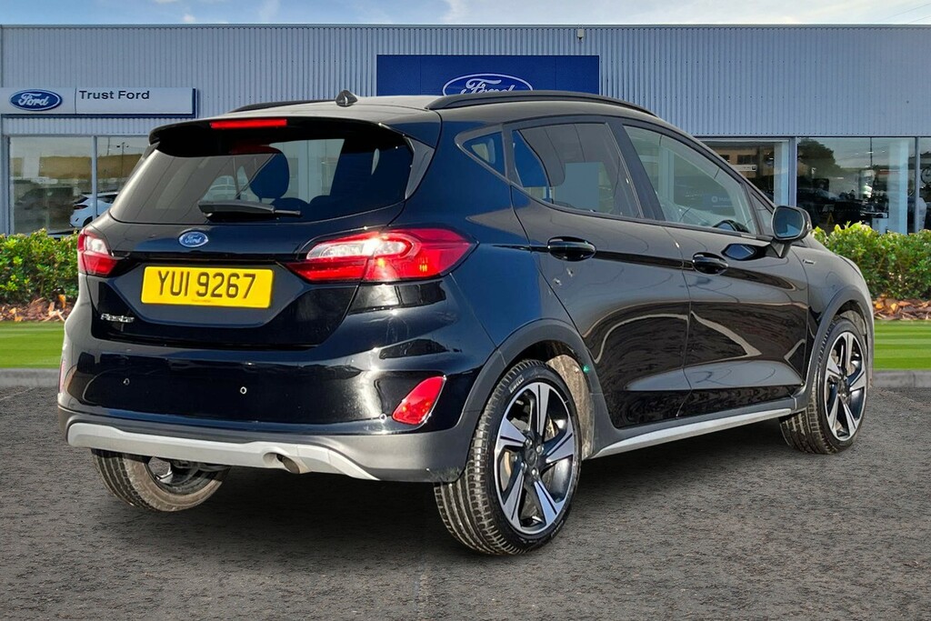 Ford Fiesta 1.0T Ecoboost Active Hatchback E YUI9267 Black #4