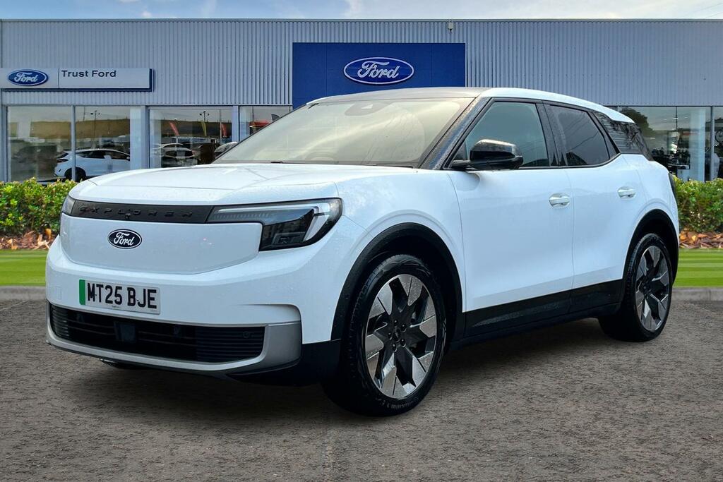 Ford Explorer Premium Panoramic Roof Blis Heated Seats Whe MT25BJE White #5