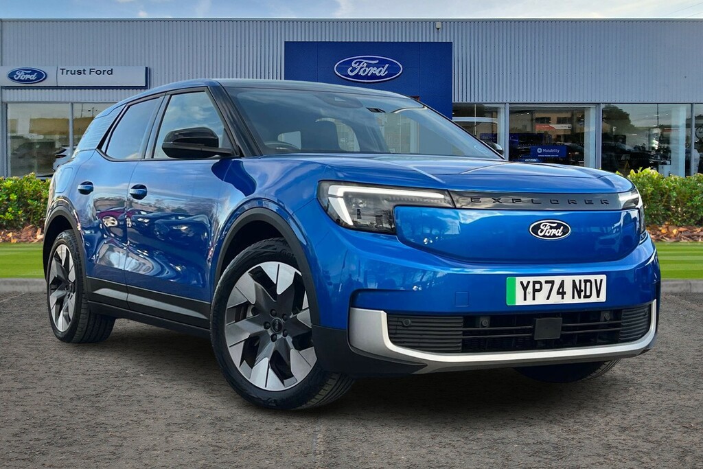 Ford Explorer Extended Range 77Kwh Premium Suv Blue