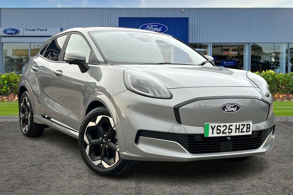 Ford Puma Gen-e Gen-e 123Kw Premium 43Kwh Winter Pack Openab YS25HZB Silver