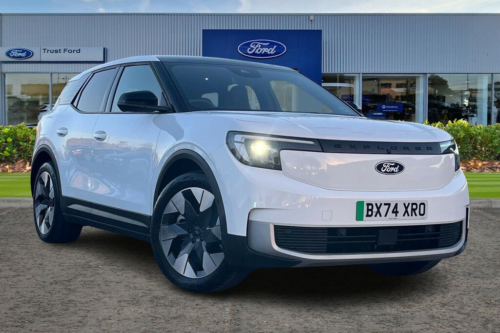 Ford Explorer Extended Range 77Kwh Premium Suv White