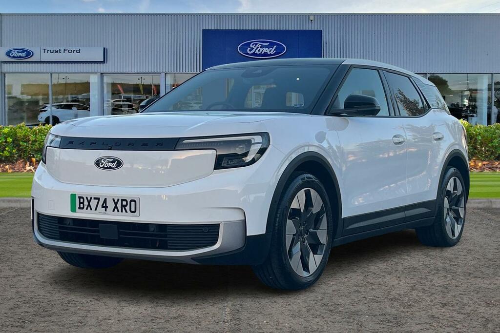 Ford Explorer Extended Range 77Kwh Premium Suv BX74XRO White #5