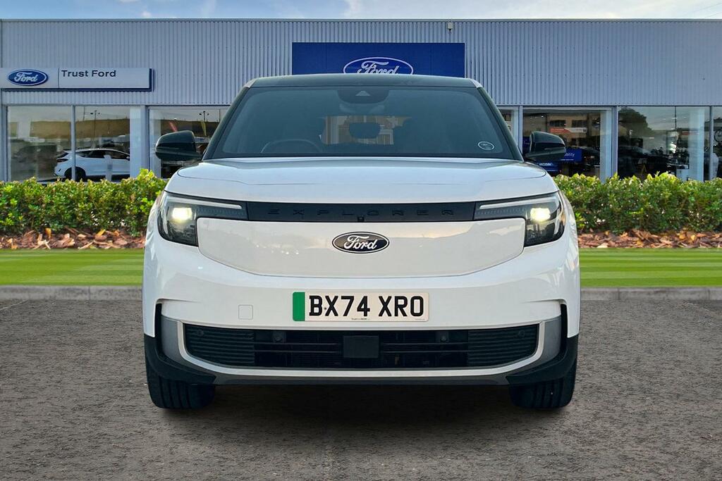 Ford Explorer Extended Range 77Kwh Premium Suv BX74XRO White #6