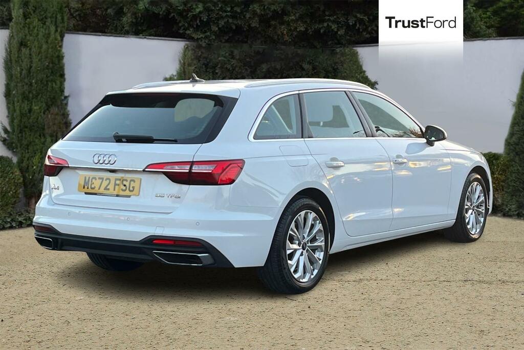 Audi A4 2.0 Tfsi 35 Technik Estate S Tronic 15 MC72FSG White #4