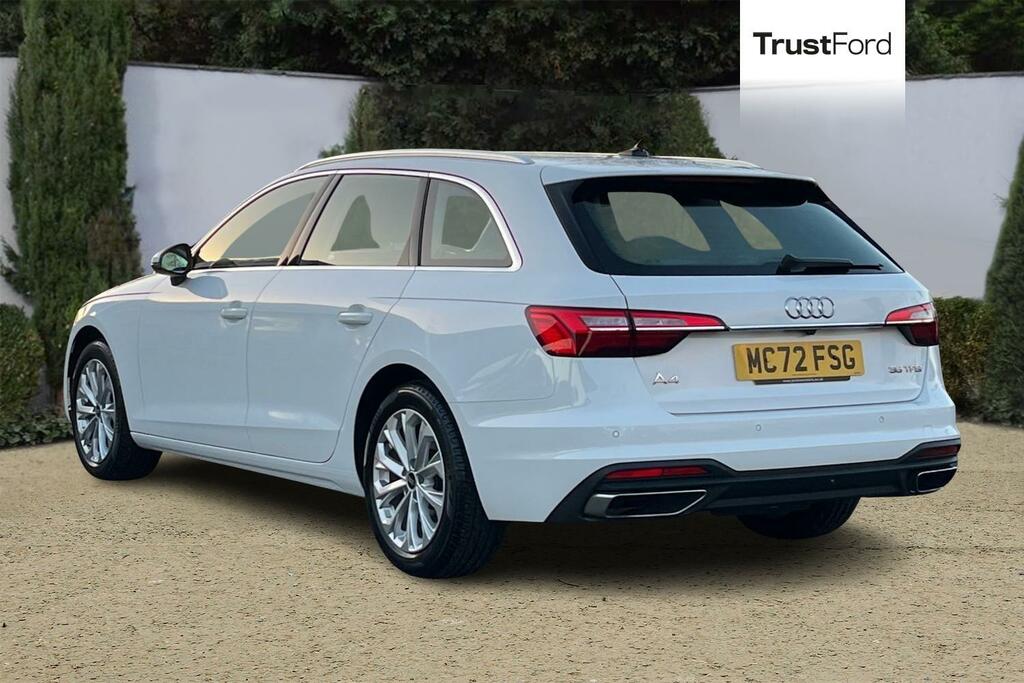 Audi A4 2.0 Tfsi 35 Technik Estate S Tronic 15 MC72FSG White #2