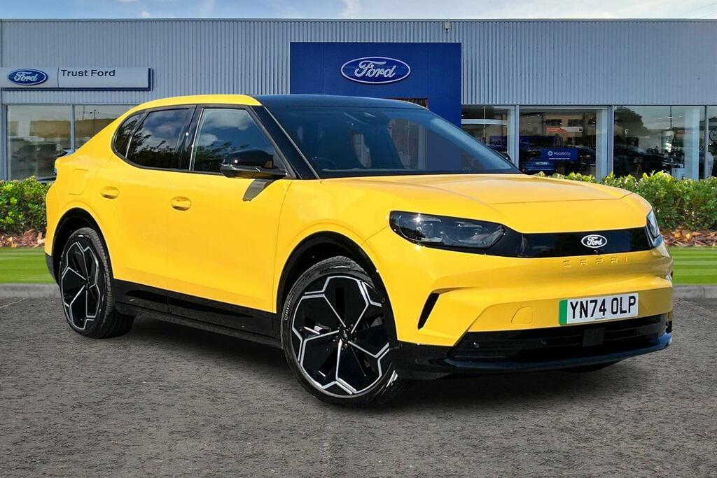 Ford Capri Extended Range 79Kwh Premium Suv Yellow