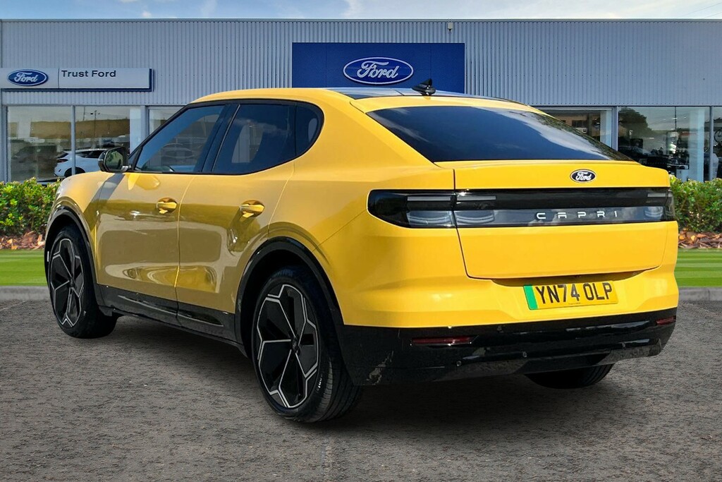 Ford Capri Extended Range 79Kwh Premium Suv YN74OLP Yellow #2
