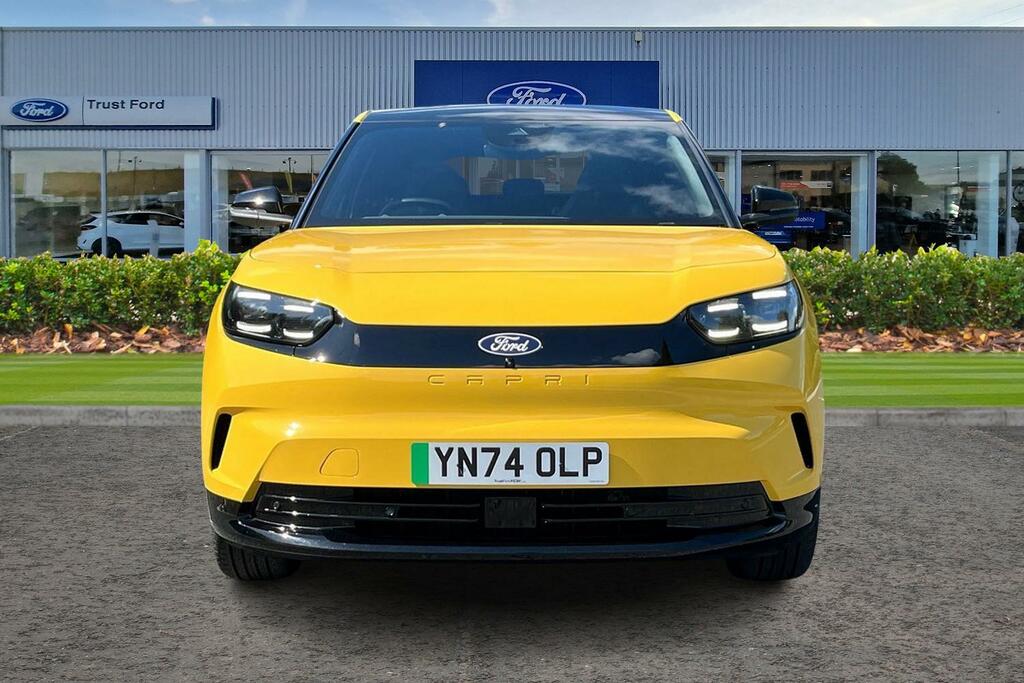 Ford Capri Extended Range 79Kwh Premium Suv YN74OLP Yellow #6