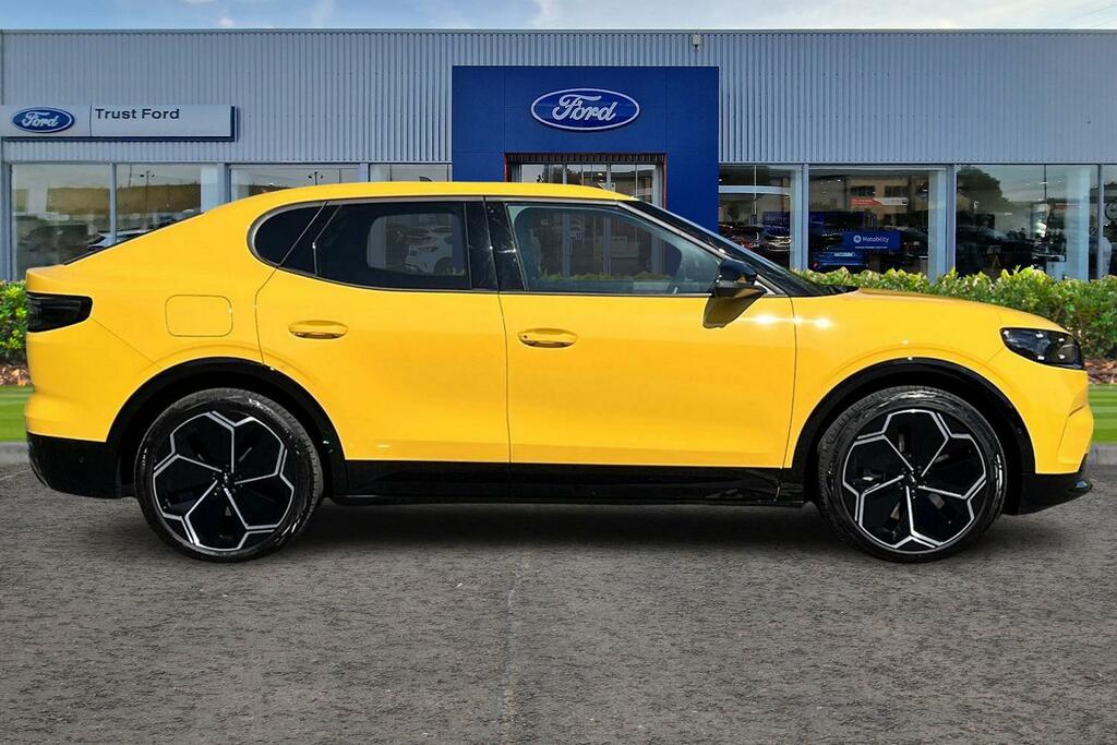 Ford Capri Extended Range 79Kwh Premium Suv YN74OLP Yellow #3