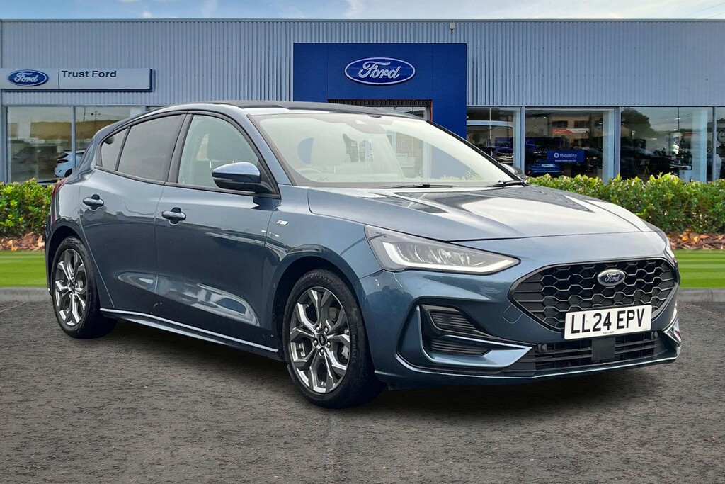 Ford Focus 1.0 Ecoboost 125 St-line Edition With Syn LL24EPV Blue