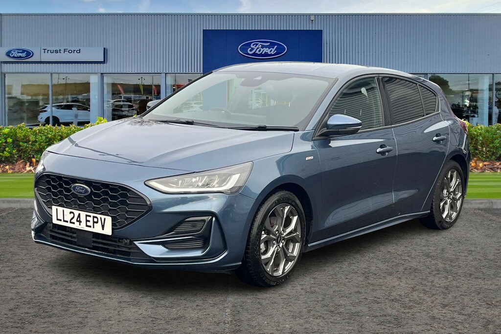 Ford Focus 1.0 Ecoboost 125 St-line Edition With Syn LL24EPV Blue #5