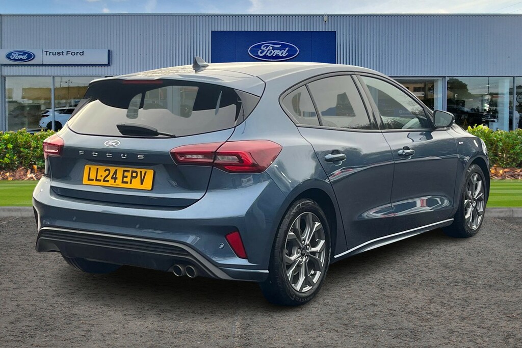 Ford Focus 1.0 Ecoboost 125 St-line Edition With Syn LL24EPV Blue #4
