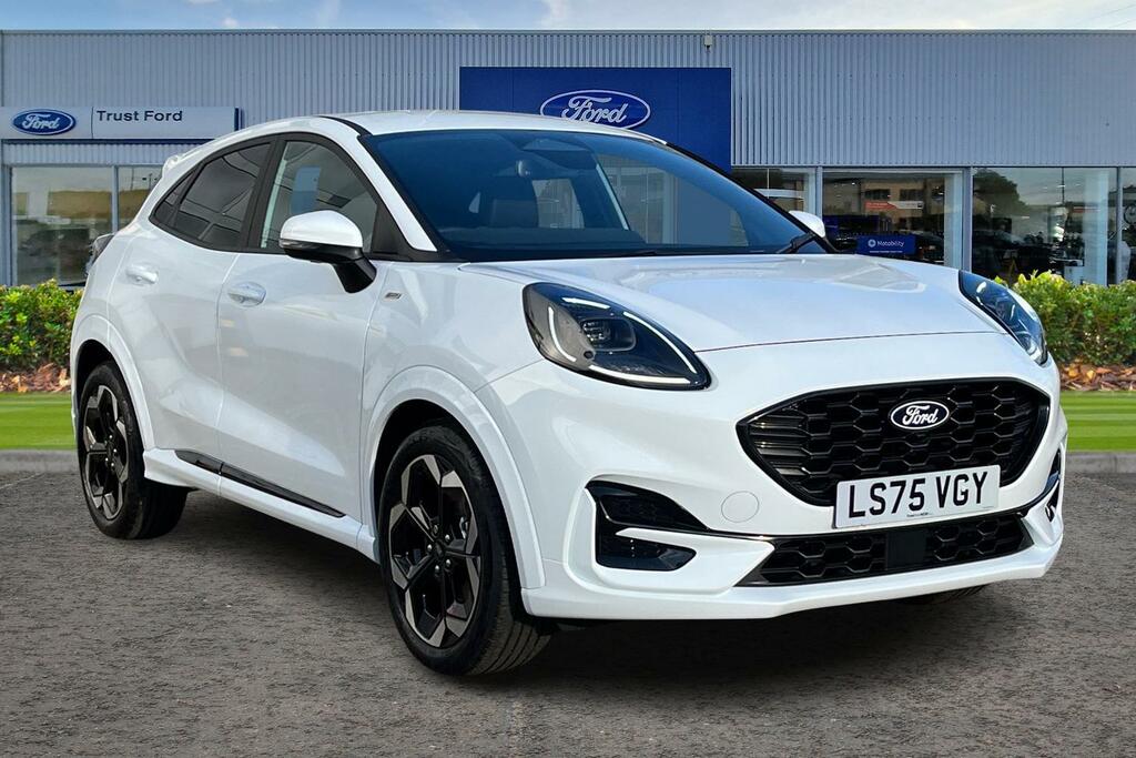 Ford Puma 1.0T Ecoboost Mhev St-line X Suv Hybrid White