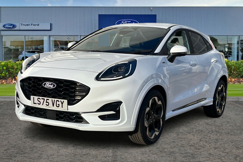 Ford Puma 1.0T Ecoboost Mhev St-line X Suv Hybrid White #5