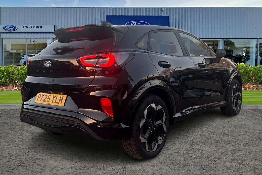 Ford Puma 1.0 Ecoboost Hybrid Mhev St-line X PX25YLH Black #4