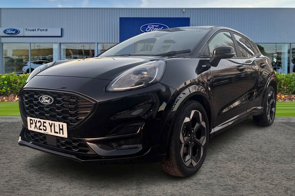 Ford Puma 1.0 Ecoboost Hybrid Mhev St-line X PX25YLH Black #5