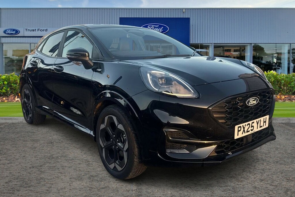 Ford Puma 1.0 Ecoboost Hybrid Mhev St-line X Black