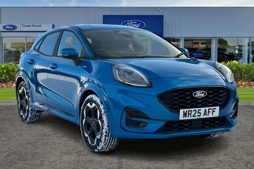 Ford Puma 1.0 Ecoboost Hybrid Mhev St-line X Dctrear C Blue