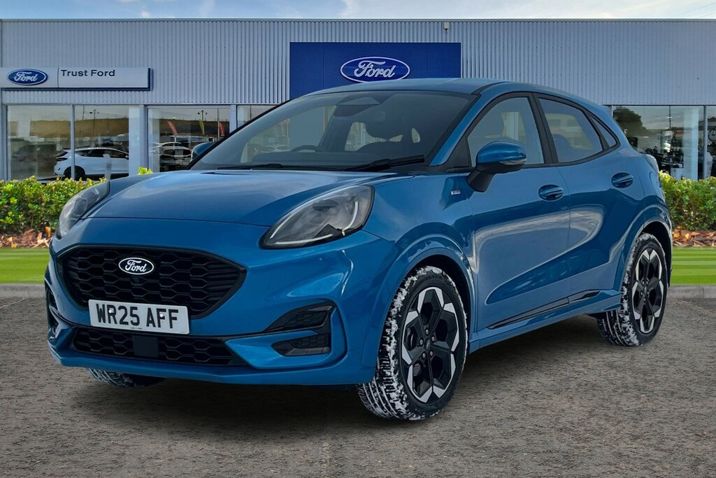 Ford Puma 1.0 Ecoboost Hybrid Mhev St-line X Dctrear C WR25AFF Blue #5